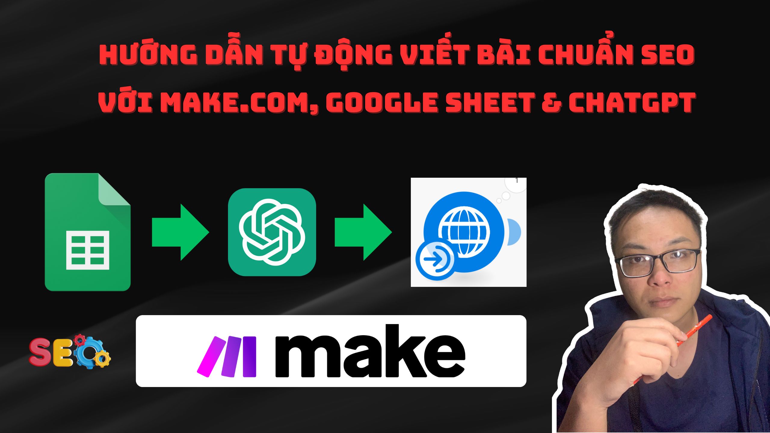 Hướng Dẫn Tự Động Viết Bài Chuẩn SEO Với Make.com, Google Sheet & ChatGPT